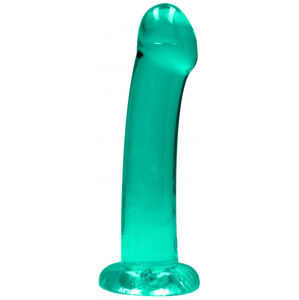 Dildo s přísavkou Juicy Ride (17 cm), zelené