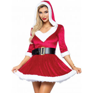 Vánoční kostým Mrs. Claus, S–M
