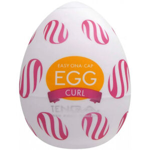 Tenga Egg Curl masturbátor (7,5 cm)