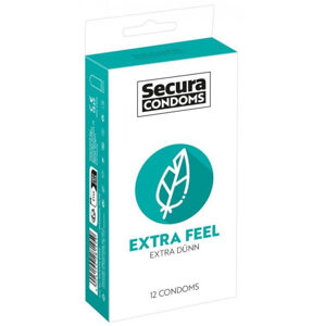 Secura Extra Feel – ultra tenké kondomy (12 ks)
