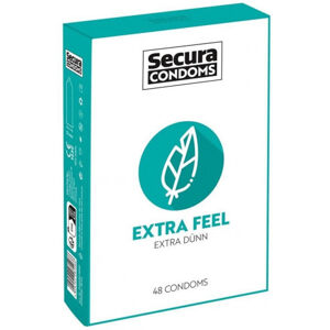 Secura Extra Feel – ultra tenké kondomy (48 ks)