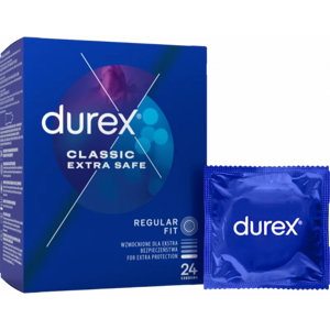 Durex Extra Safe – zesílené kondomy (24 ks)