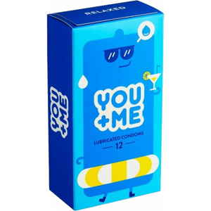 You Me ROMEO - extra lubrikované kondomy (12 ks)