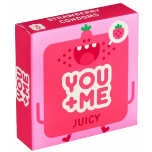 You Me JUICY– ochucené kondomy (3 ks)