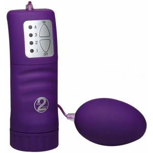 Vibrační vajíčko Velvet Purple Pill s dálkovým ovládáním