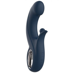 Vibrátor s výběžkem na klitoris Blissful G-Spot Thrill (20 cm)