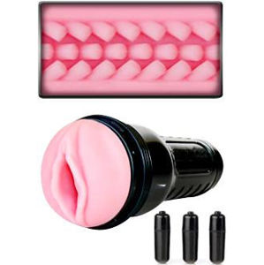 Fleshlight Vibro Touch vagina (25 cm) + dárek pudr Don Pudre (150 g)