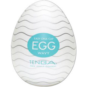 Tenga Egg Wavy masturbátor (7,5 cm)