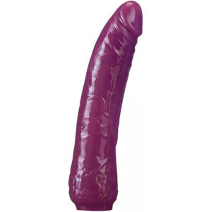 Gelové dildo Purple (20 cm)