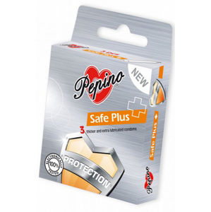 Pepino Safe Plus – zesílené kondomy (3 ks)
