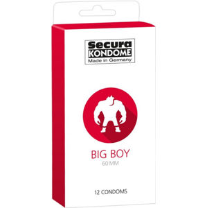 Secura Big Boy – XL kondomy (12 ks)