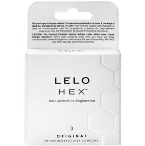 LELO Hex Original – klasické kondomy (3 ks)