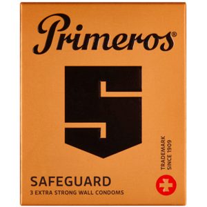 Primeros Safeguard – zesílené kondomy (3 ks)