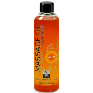 Shiatsu hřejivý masážní olej (250 ml)