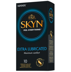 Manix SKYN Extra Lubricated - bezlatexové kondomy extra lubrikované (10 ks)