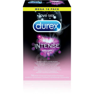 Durex Intense Orgasmic – vroubkované kondomy (16 ks)