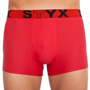 Pánské boxerky Styx, sportovní guma, červené, M