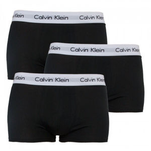 3PACK pánské boxerky Calvin Klein, černé, L