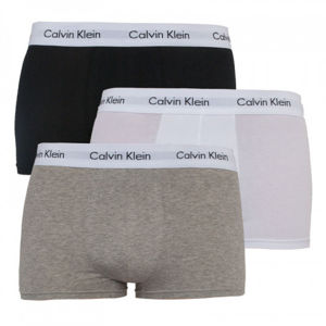 3PACK pánské boxerky Calvin Klein, vícebarevné, S
