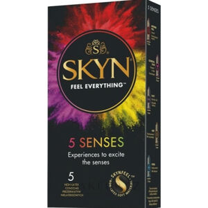 SKYN 5 Senses – mix bezlatexových kondomů (5 ks)