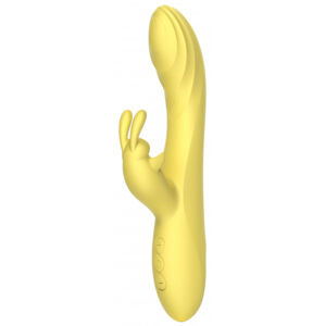 Vibrátor s výběžkem na klitoris Bee (21 cm)