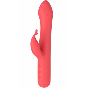 Vibrátor s výběžkem na klitoris Tulip (22 cm)