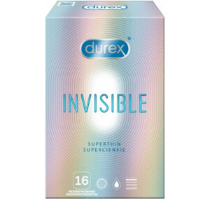Durex Invisible – tenké kondomy (16 ks)